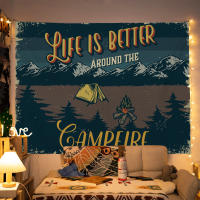 Tapiz Naturaleza Premium Cuadros de Decoración Pared Dormitorio Diseño Minimalista Camping - details 51