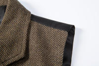 Chaleco de Tweed Grueso de Moda Retro para Hombres Chaleco de Fiesta de Ocio Casual Británico con Múltiples Bolsillos - details 30