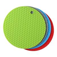 Tapetes de silicona para platos calientes, posavasos flexibles antideslizantes, multiusos, resistentes al calor, 4 piezas - details 2
