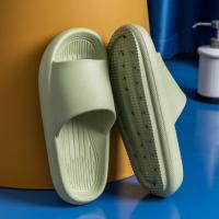 Zapatillas de suela gruesa para hombre y mujer, sandalias suaves de EVA, para el hogar Chanclas de playa, antideslizantes, talla grande 36-45 - details 12