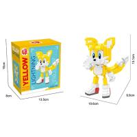 Bloques de construcción de Sonic de dibujos animados, figuras de acción, juguetes educativos para niños, regalo de cumpleaños - details 3