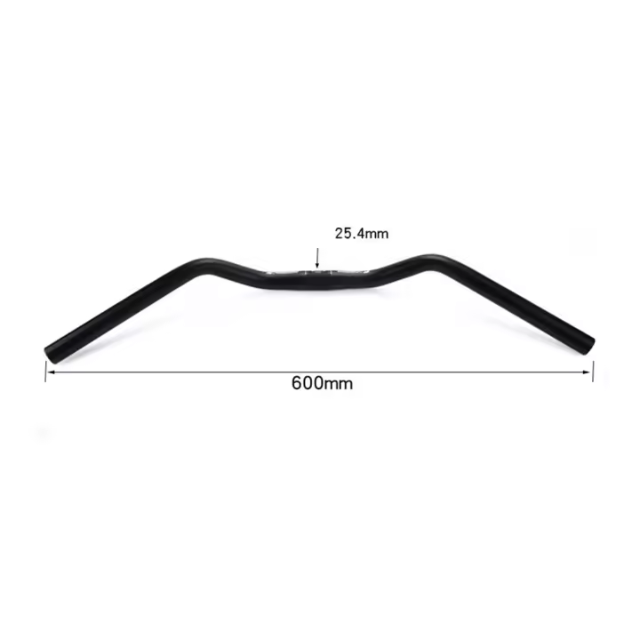 Manillar de Bicicleta de Aleación de Aluminio en Forma de Swallow 31.8 mm de Comodidad Retro para Ciudad y Carretera Sports y Exteriores - 1