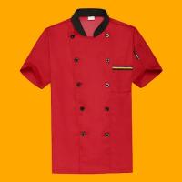Uniforme de Chef Unisex, camisa de trabajo para restaurante, Cocina, Servicio de panadería, transpirable, manga corta, doble botonadura, chaqueta de Chef, ropa - details 13
