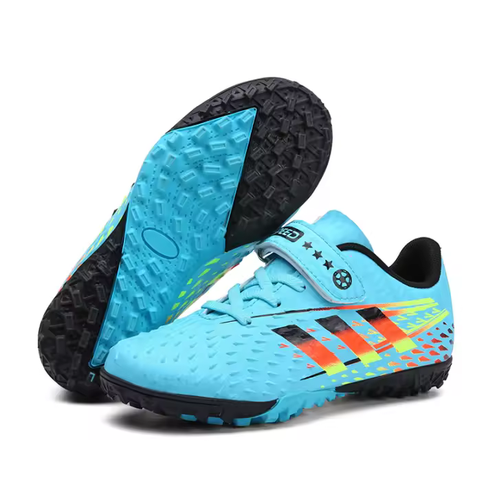 Zapatos de fútbol unisex, zapatos de fútbol con pinchos, adecuados para césped y parques infantiles - 1