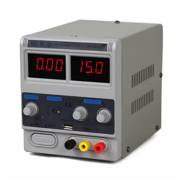 Fuente de alimentación de laboratorio ajustable, transformador con pantalla Digital estabilizada, mantenimiento eléctrico, 2a - 1