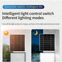 Lámpara Solar De 300W Para Exteriores, Focos Impermeables, Luces Solares Con Control Remoto, Reflector De Pared - details 8