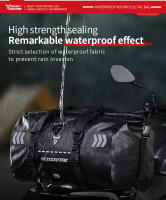 Bolsa de Asiento Trasera de Motocicleta MOTOCENTRIC Impermeable, Resistente al Desgaste, Gran Capacidad 46-66L, Diseño de Hebilla de Liberación Rápida, Reflectante Nocturno, Ligero - details 4