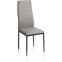 Home Pack 6 sillas, Sillas Comedor,, Tejido Gris y Patas Blancas, Modelo Yuri, Medidas: 44 cm Ancho x 42 cm Largo x 96 cm Alto - details 15