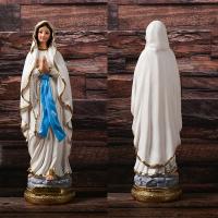 Estatuilla de resina de colores, regalo religioso católico, La Virgen Bengala, Madre María - details 3