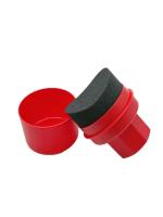 Esponja de Cera de Neumáticos en Forma de Curva Aplicador de Cera de Coche con Tapa - details 6