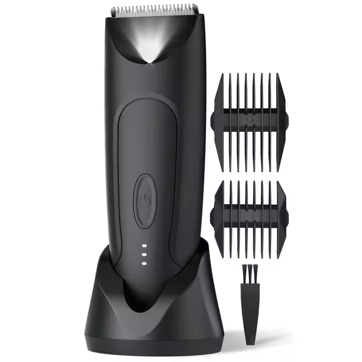Recortadora de pelo corporal para hombres y mujeres, ingle y cuerpo, afeitadora de cuerpo completo, afeitadora multifuncional - 1