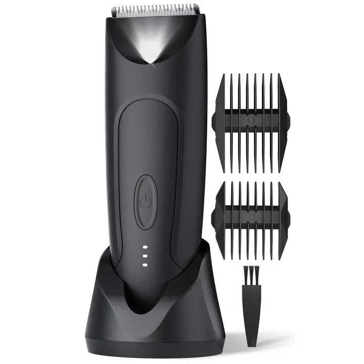 Recortadora de pelo corporal para hombres y mujeres, ingle y cuerpo, afeitadora de cuerpo completo, afeitadora multifuncional - 1