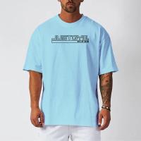 Oversized Summer Breathable Quick Dry Gym Fitness Casual T-shirt Men Loose Short Sleeve Mesh Dropped Shoulder Basketball Jersey - details 5