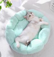 Sofá De Lujo Para Gatos Invierno Cálido Con Forma De Flor Cama Para Perros Malla Transpirable Pequeña Cama Para Perros Con Forma De Flor - details 4