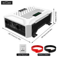 Inversor de Onda Senoidal Puro 12V a 230V 3000W 6000W Convertidor de Voltaje Solar Caravana - details 0