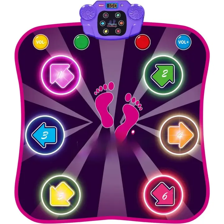Alfombrilla de Baile Excitante Juguete Musical para Niños Regalo de Juego de Baile para Niñas y Niños Marca Excitant - 1