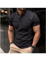 Camiseta deportiva polo con cuello de botones para hombre, verano 2023 - details 5