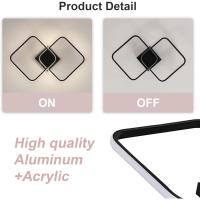50W Plafon LED Techo Regulable, Lampara Techo con Mando a Distancia 3000K-6500K 59cm, Moderno Lamparas de Techo Salon Cuadrado para Dormitorio Salon Baño Cocina Comedor Pasillo - details 83