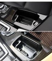 Nuevo Cenicero de consola central de plástico negro, caja de montaje compatible con 5 Series F10 F11 51169206347 - details 6