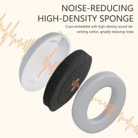 Auriculares con cancelación de ruido para bebés, orejeras de protección auditiva para bebés, diadema elástica, regalo de viaje para avión recién nacido - details 4