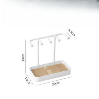 Almacenamiento de joyas de mesa y estante de almacenamiento de placas colgantes - details 1