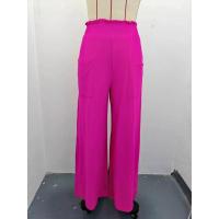 Pantalones de verano para mujer con cintura elástica, bolsillos, estilo chic y elegante - details 19