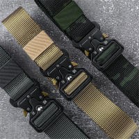 Cinturón de nailon de lona para hombre, cinturón táctico multifunción de gran tamaño, 150, 170cm, para caza al aire libre, combate y supervivencia - details 0
