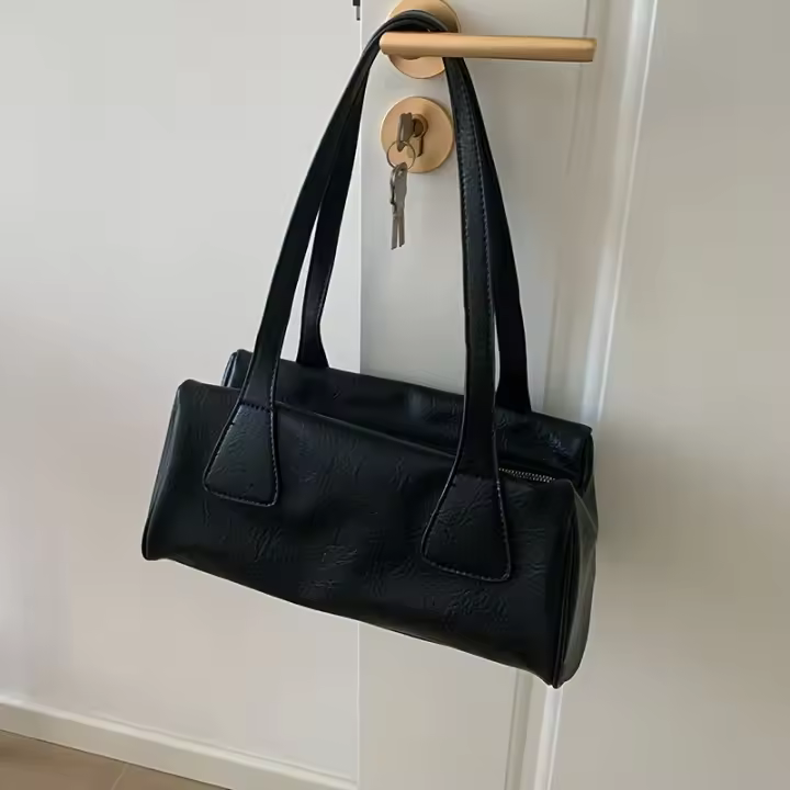 Bolso Baguette Vintage, Versátil para Desplazamientos y Salidas Informales, Estilo de Hombro y Axila. - 1