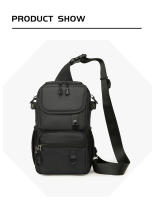 Mochila de viaje impermeable para hombre, bolsa cruzada de gran capacidad para deportes al aire libre, Camping, senderismo, ciclismo - details 16