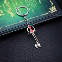 LLavero de Kingdom Hearts para hombres, llaveros de arma, accesorios de juego, llavero de coche, llavero colgante - details 3