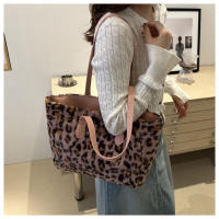 Mirad-Bolso de piel con estampado de leopardo para mujer, bolsa de hombro de gran capacidad, versátil, novedad de 2024 - details 21