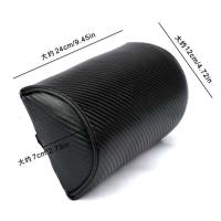 Almohada VIE de algodón con memoria para protección de cabeza y cuello de coche, accesorios de almohada de medio tubo para interiores - details 5