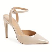 Zapatos De Tacón Alto Con Punta En Punta Para Mujer, Sandalias De Tacón De Aguja Con Correa De Hebilla En El Tobillo - details 9
