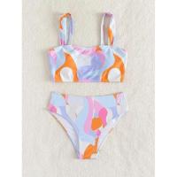 Bikini de cintura alta, Tre 2025 Conjunto de bikini bandeau sexy para mujer, Traje de baño brasileño para mujer - details 7