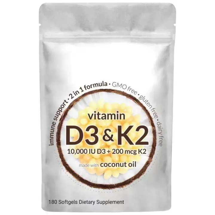 Suplemento de vitamina D3K2 Softg els - 1