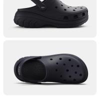 Zuecos de mujer de nuevo estilo para todas las estaciones, zapatos informales antideslizantes para exteriores con suela gruesa y aumento de altura - details 19
