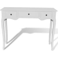 Mesa de entrada recibidor consola 3 cajones madera MDF mesa auxiliar pasillo vestíbulo comedor teléfono llaves mueble aparador tocador - details 22