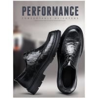 Zapatos de cuero de alta gama de cuero puro nuevo vestido de negocios de cuero transpirable casual - details 1