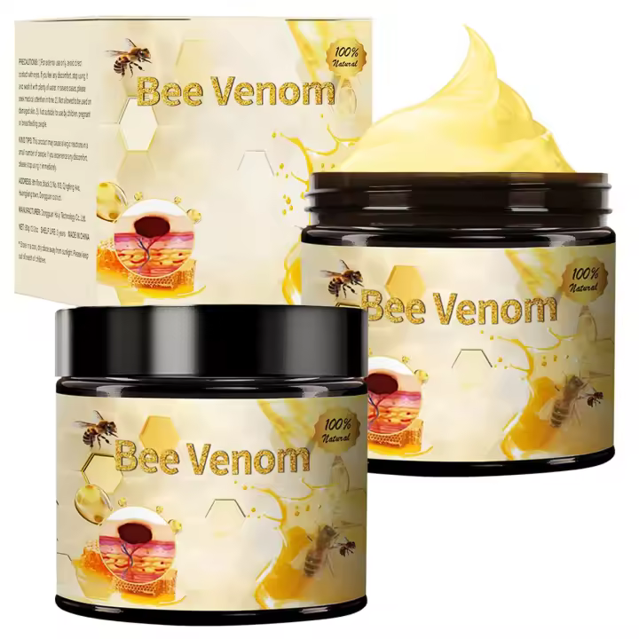 Tratamiento 2025 Nueva crema reparadora profesional de veneno de abeja, para todas las partes del cuerpo (2 botellas) - 1