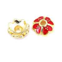Tapetes de Flores de Brasso Dorado 18K 30PCS Accesorios de Joyería DIY de Alta Calidad - details 78