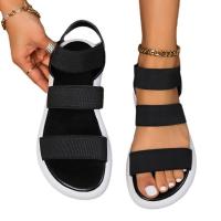 Sandalias Platas para Mujer Zapatos de Verano de Moda Piso Plano - details 1