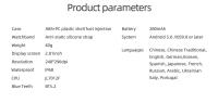 2025 Nuevo VS02 Smartwatch Bluetooth Llamada Detección de frecuencia cardíaca Modo deportivo Mensaje Empuje en pantalla Ajuste de duración Compatible con Android IOS Smartwatch - details 16