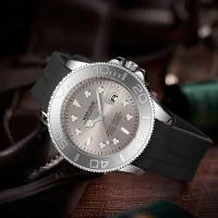 Reloj de Pulsera de Cuarzo de Lujo Automático Diseño Nuevo Impermeable Estilo Formal de Cuero - details 1