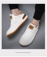 Zapatos de cuero para hombre, zapatos casuales huecos y transpirables de suela gruesa - details 23