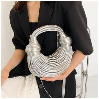Nuevo Bolso de mano tejido a mano para pan y fideos, con cable eléctrico, para hombro, - details 16