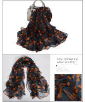 BYSIFA Pañuelo de Seda Emeralda Largo de Moda para Mujer Primavera/Verano - details 1