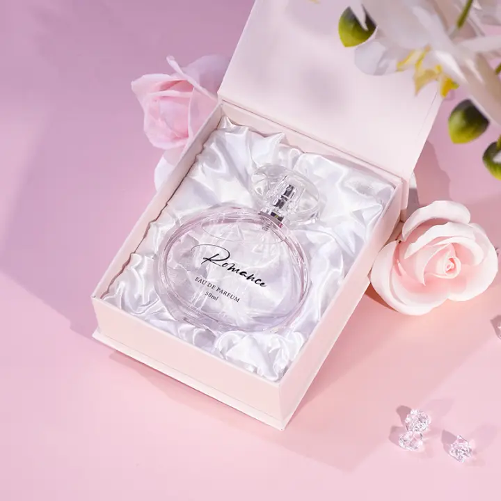 (DSH) Perfume de marca de 50 ml, rosa romántica, fragancia de larga duración, Perfume de nota floral para mujer - 1