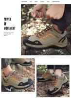 Zapatos De Senderismo unisex de suela dura y gruesa con forro suave para proteger tus pies. Deportes de moda adecuados tanto para hombres como para mujeres. - details 13