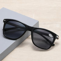 Gafas de sol de lectura bifocales con bisagras de resorte Retro redondas, cómodas, protección UV + 0,75 a + 4 - details 1