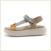 Sandalias Deportivas Para Mujer, Plataforma De Retales, Zapatos Con Elevador De Banda Estrecha, Soporte De Arco De Velcro Ajustable, Senderismo Al Aire Libre 41 - details 24